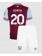 West Ham United Jarrod Bowen #20 Domácí dres pro děti 2024-25 Krátký Rukáv (+ trenýrky)